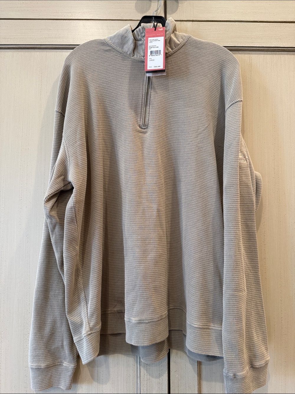 Southern Marsh waffle vintage pullover